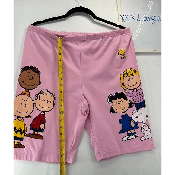 Peanuts Pink Lounge Shorts Featuring Charlie Brown & Friends - Picture 7 of 9
